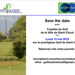 13 ème trophée golf de La Ville de Saint Cloud