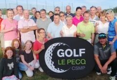 photo des joueurs à la Fête de l’école de golf.