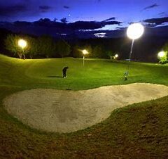 Golf en nocturne et formule plancha